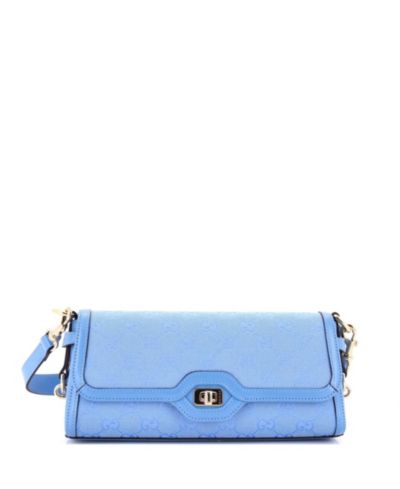 Сумка Gucci Small Luce Shoulder Bag Canvas Pre-Owned