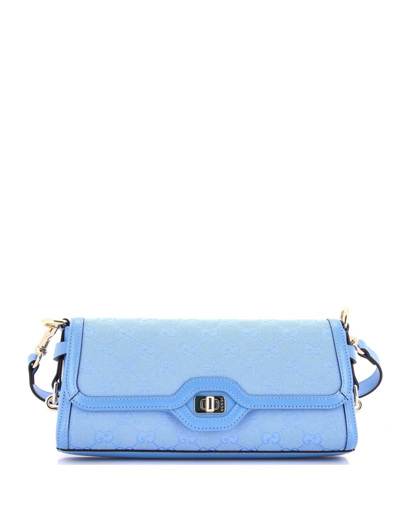 Pre-Owned Gucci Small Luce Shoulder Bag Canvas