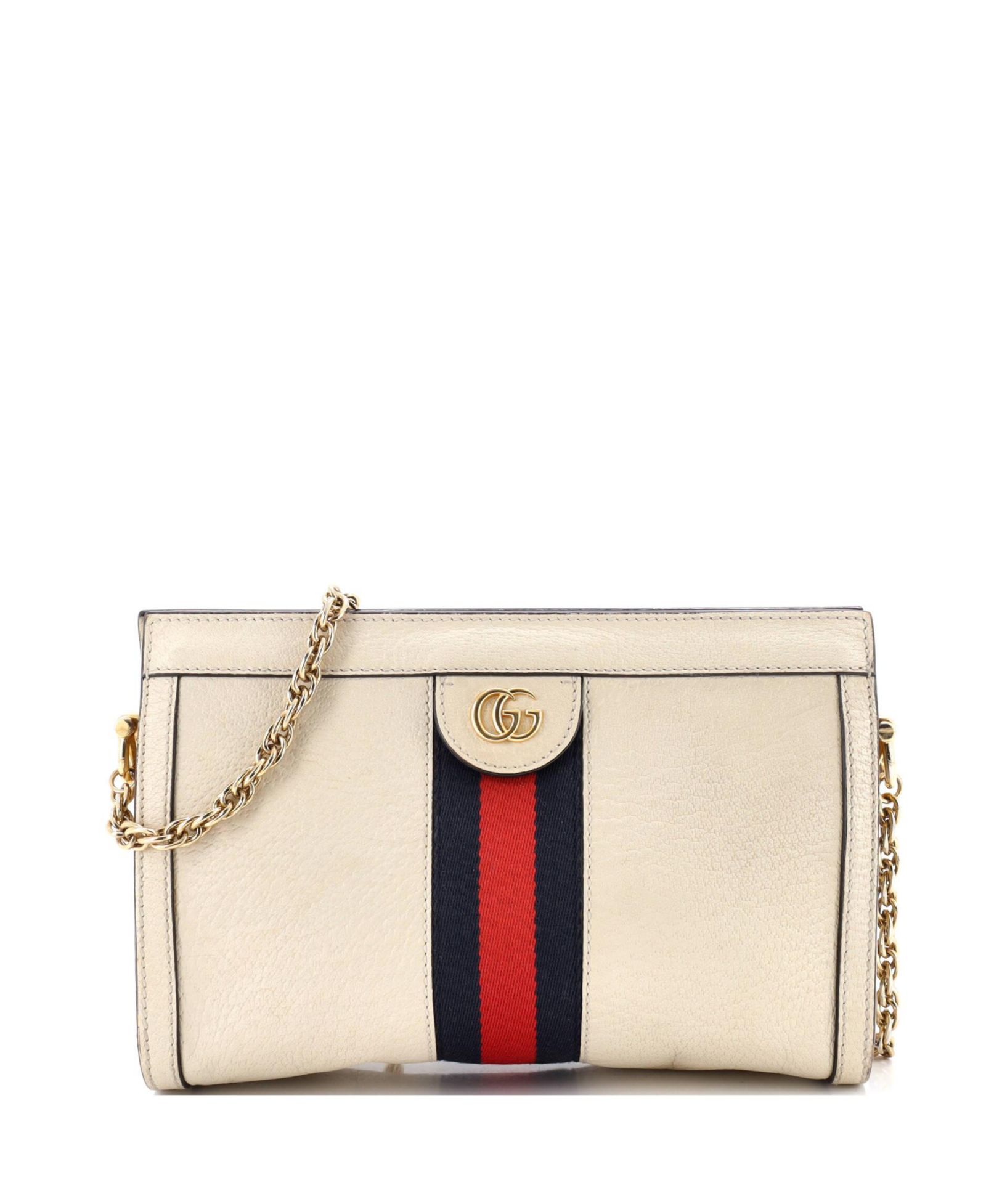 Pre-Owned Gucci маленькая сумка через плечо Ophidia из кожи