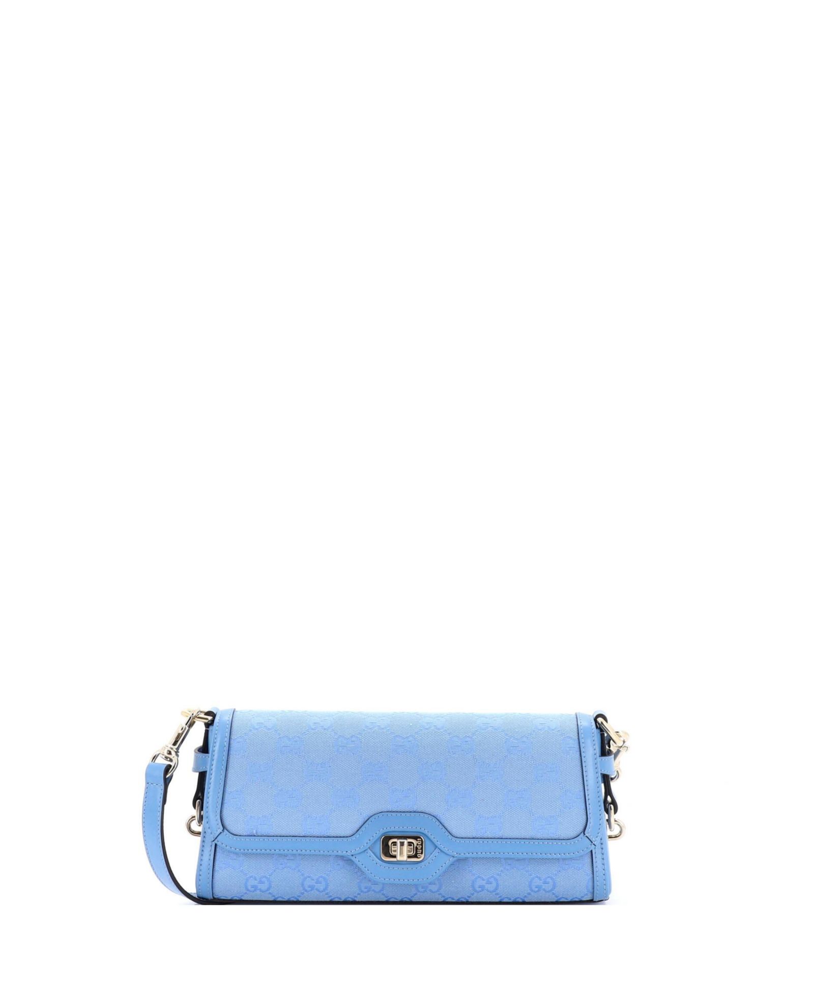 Pre-Owned Gucci Small Luce Shoulder Bag Canvas
