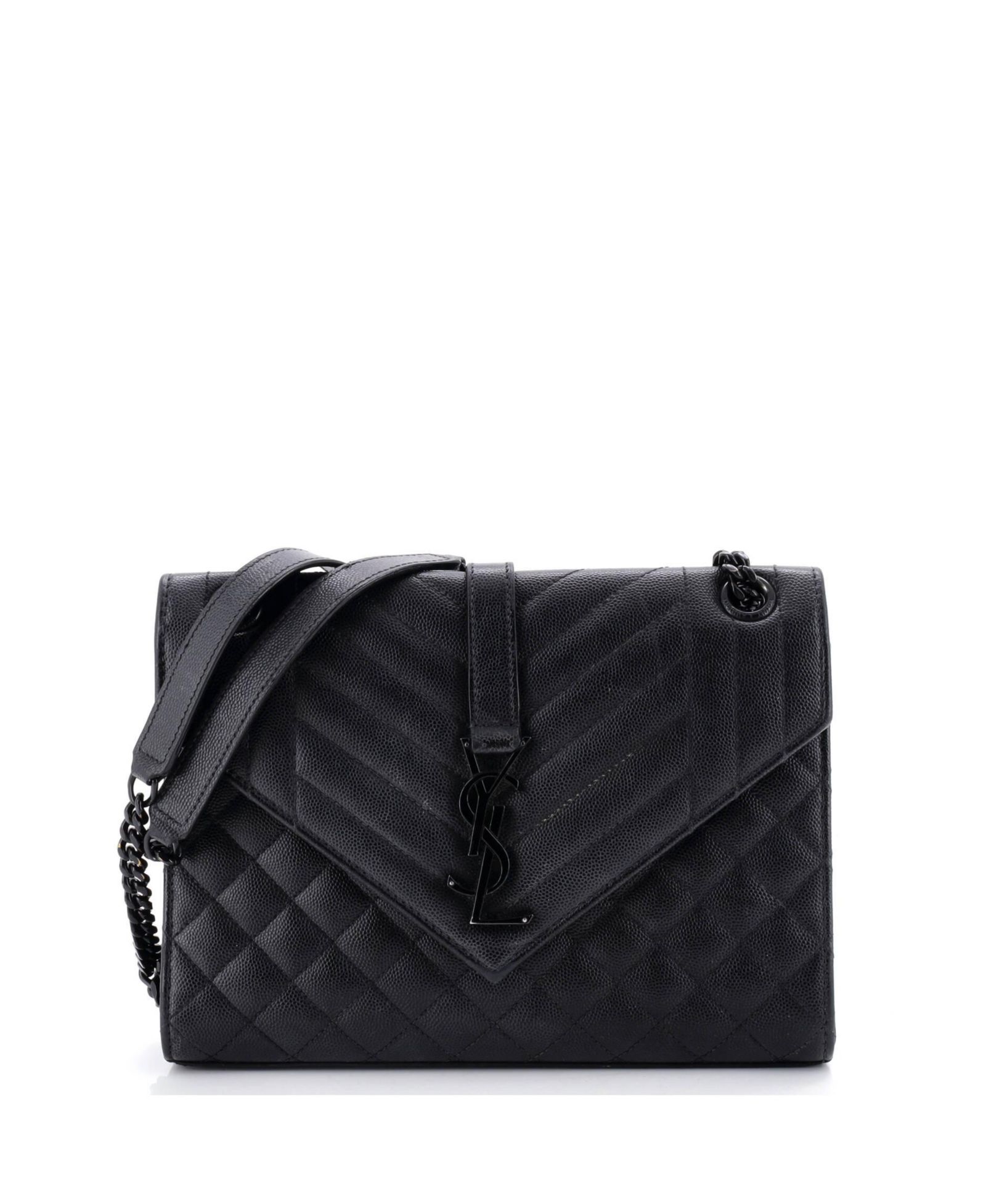 Pre-Owned Saint Laurent сумка-сакво voyager medium classic monogram matelasse leather