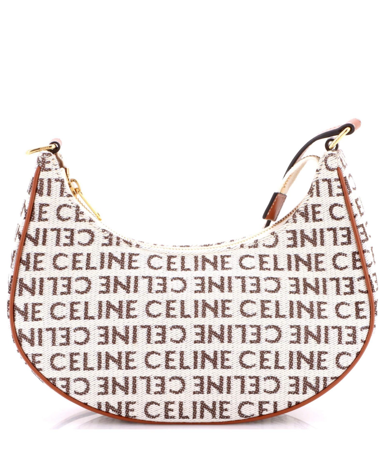 Б/у сумка Celine Small Ava с жаккардовым логотипом