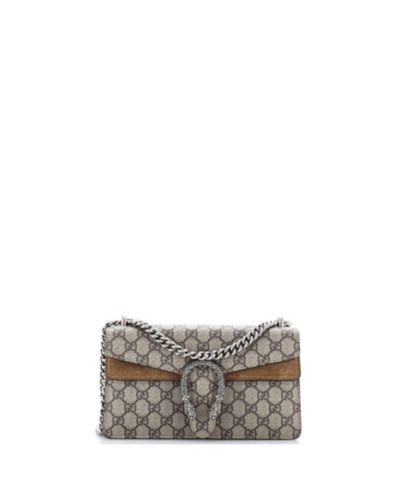 Б/у сумка Gucci Dionysus малая, полотно GG с кристаллами