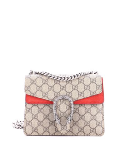 Gucci сумка Mini Dionysus GG Coated Canvas Pre-Owned