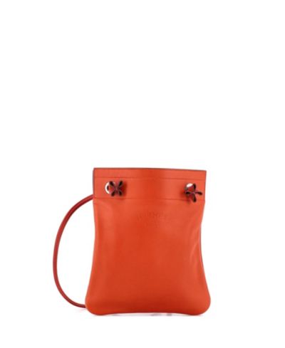 Pre-Owned HERMÉS Mini Aline Bag Milo Lambskin and Swift