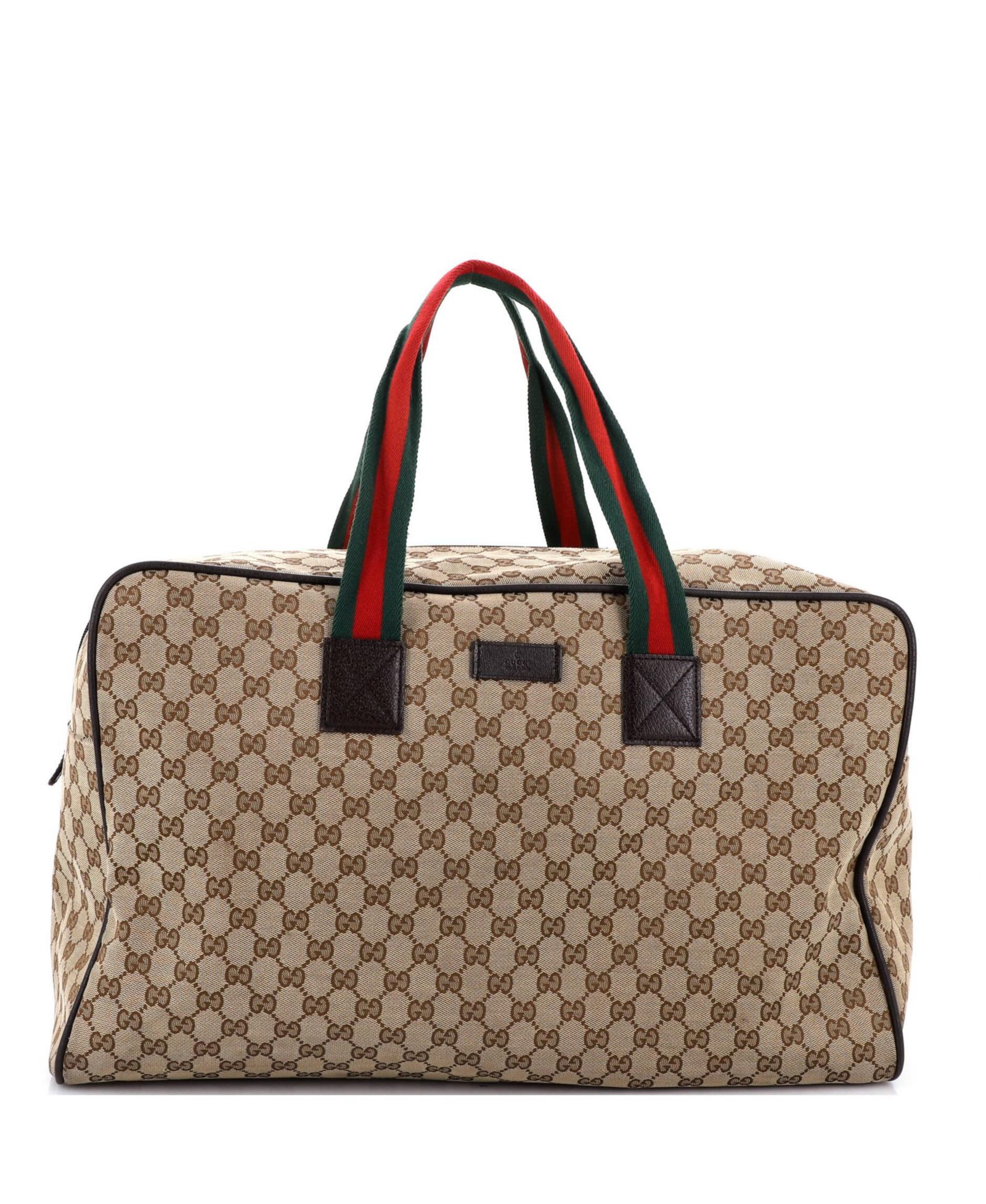 Сумка-даффл Gucci Large Web GG Canvas, б/у