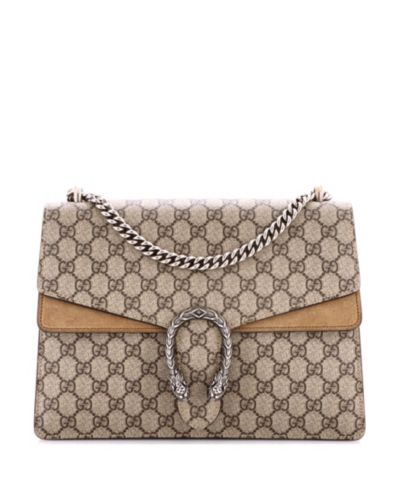 Б/у сумка Gucci Dionysus Medium из покрытого холста GG