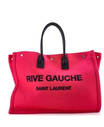 Сумка-шоппер Saint Laurent Rive Gauche из фетра