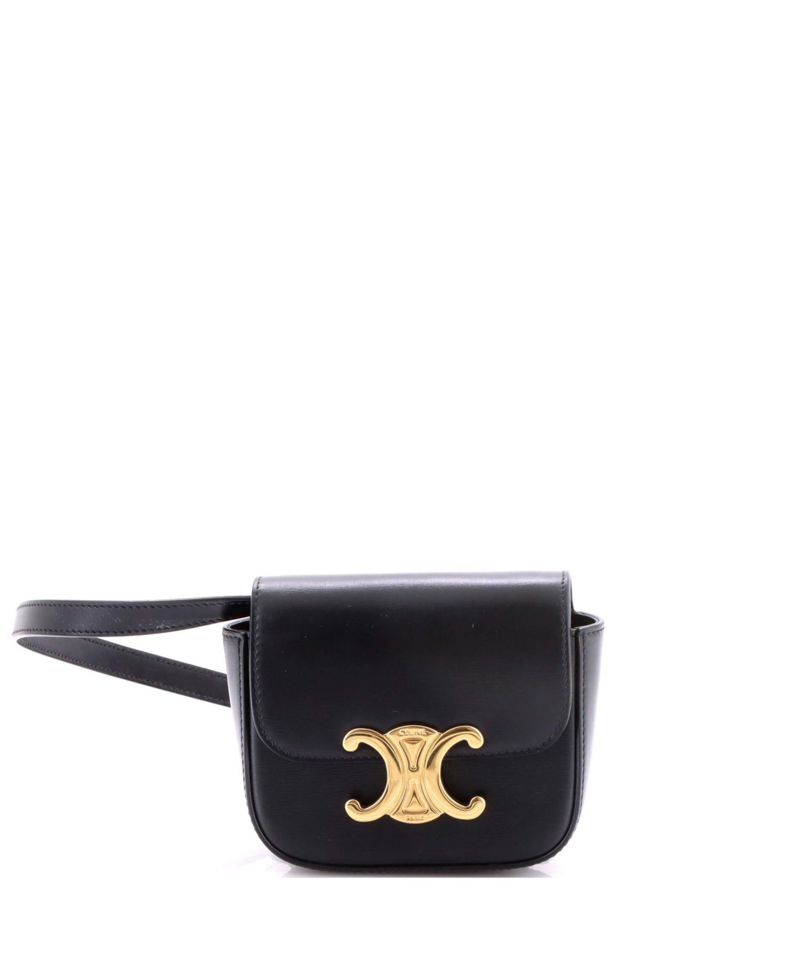 Pre-Owned Celine Mini Claude Shoulder Bag Leather