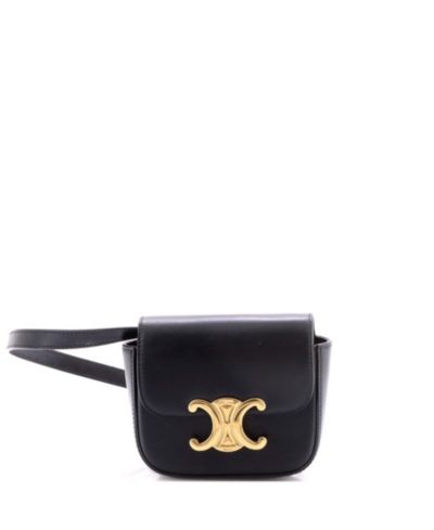 Pre-Owned Celine Mini Claude Shoulder Bag Leather