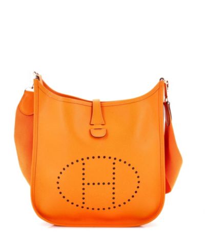 Б/у сумка HERMÉS Evelyne PM Gen II из кожи Epsom