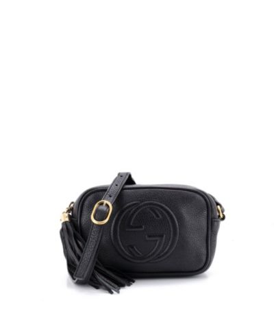 Б/у мини-сумка Gucci Mini Soho Disco Crossbody из кожи
