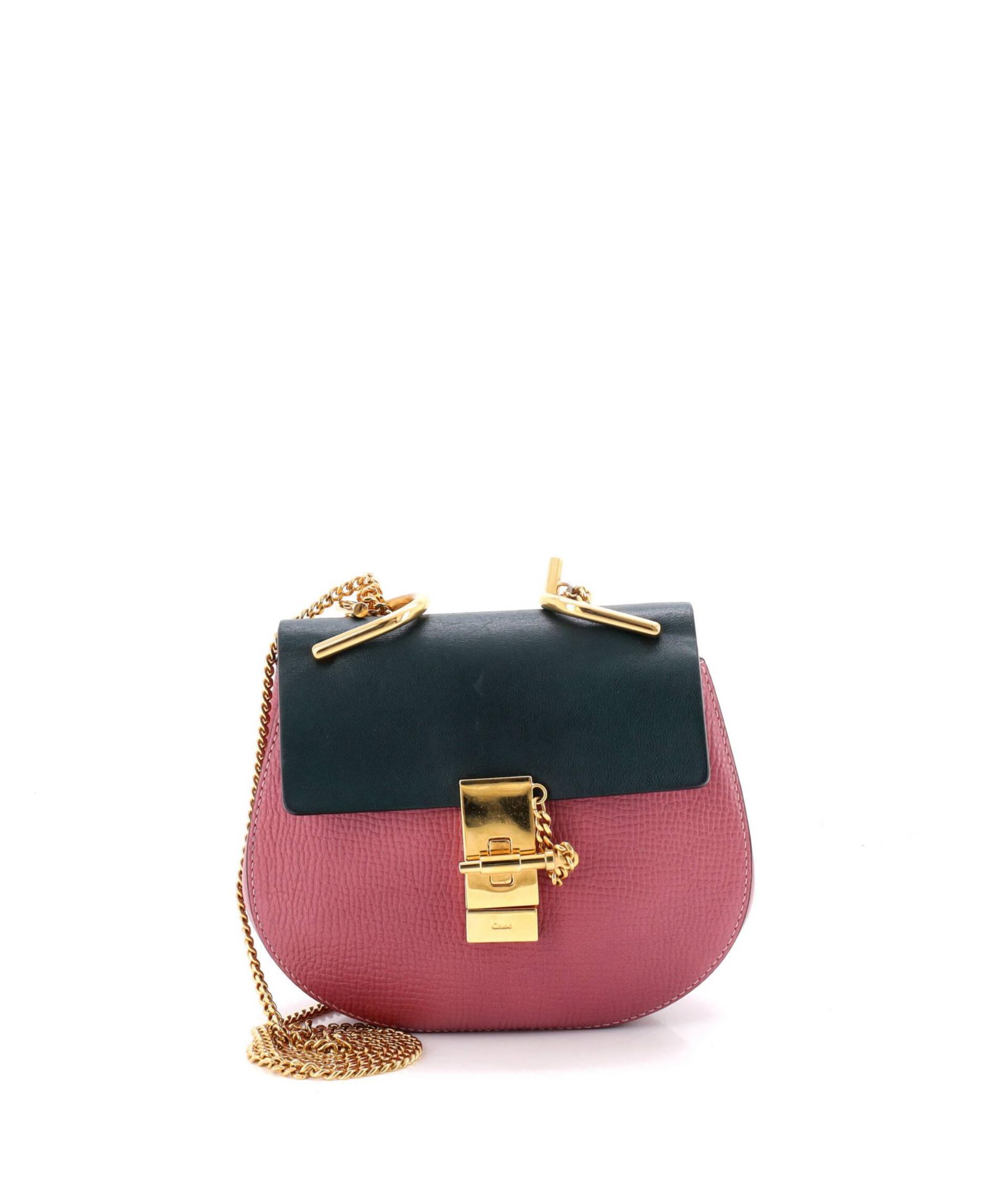 Pre-Owned Chloe мини сумка crossbody Drew из кожи