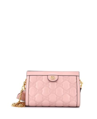 Pre-Owned Gucci Small GG Shoulder Bag GG Matelasse Leather