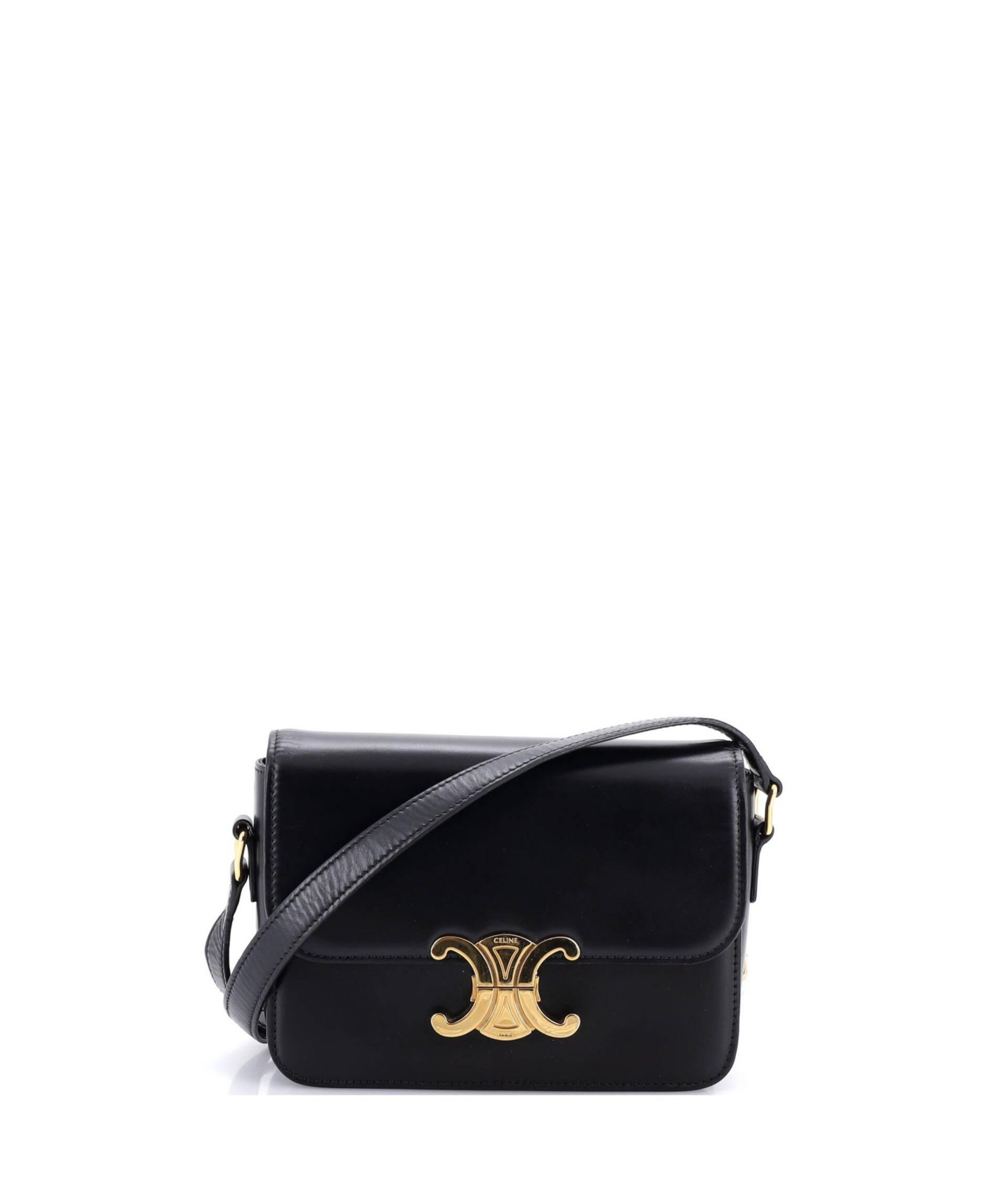 Pre-Owned Celine сумка через плечо Teen Triomphe из гладкой кожи теленка