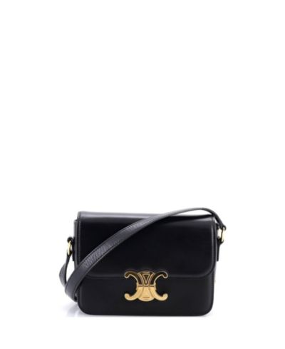 Pre-Owned Celine Teen Triomphe Shoulder Bag Smooth Calfskin