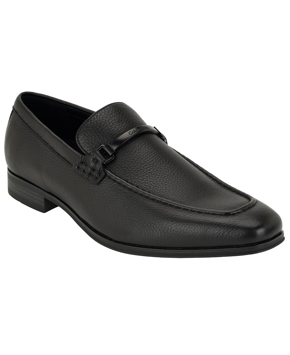Calvin Klein Men's Cofern Slip-On Leather Moc-toe Loafer