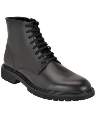 Calvin Klein Men's Dilmen Lace-Up Round-Toe Boots
