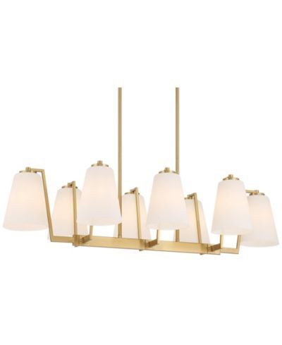 Possini Euro Design Tressel Glass 8-Light люстра