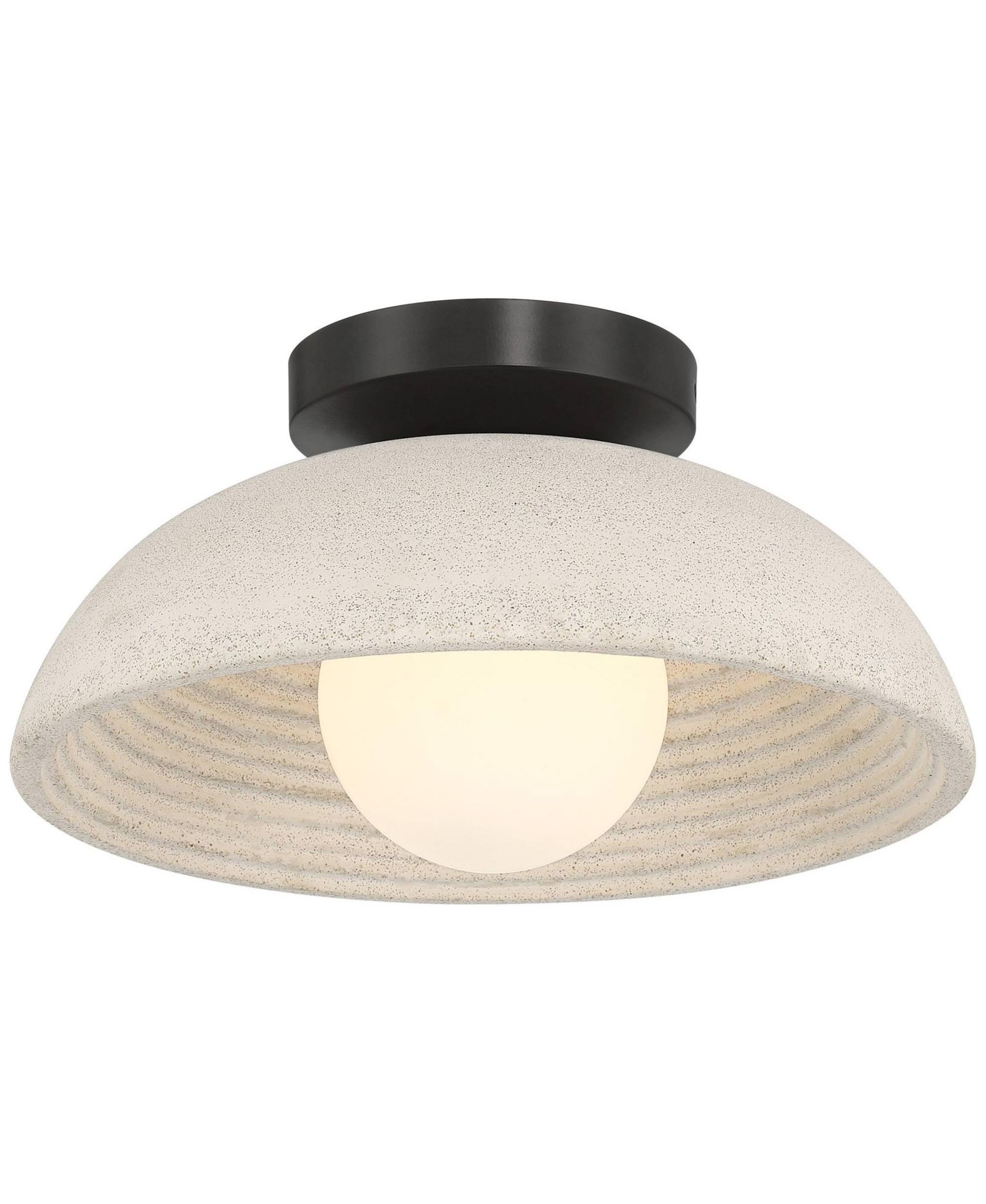 Possini Euro Design Positano Cement Ceiling Light