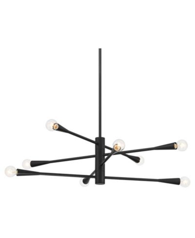 Люстра Possini Euro Design Livonia Matte Modern Sputnik 8-Light