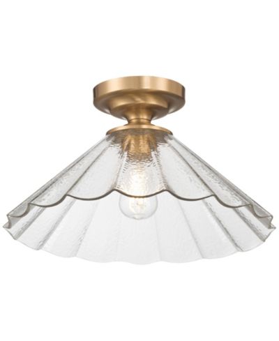 Потолочный светильник Possini Euro Design из литого стекла