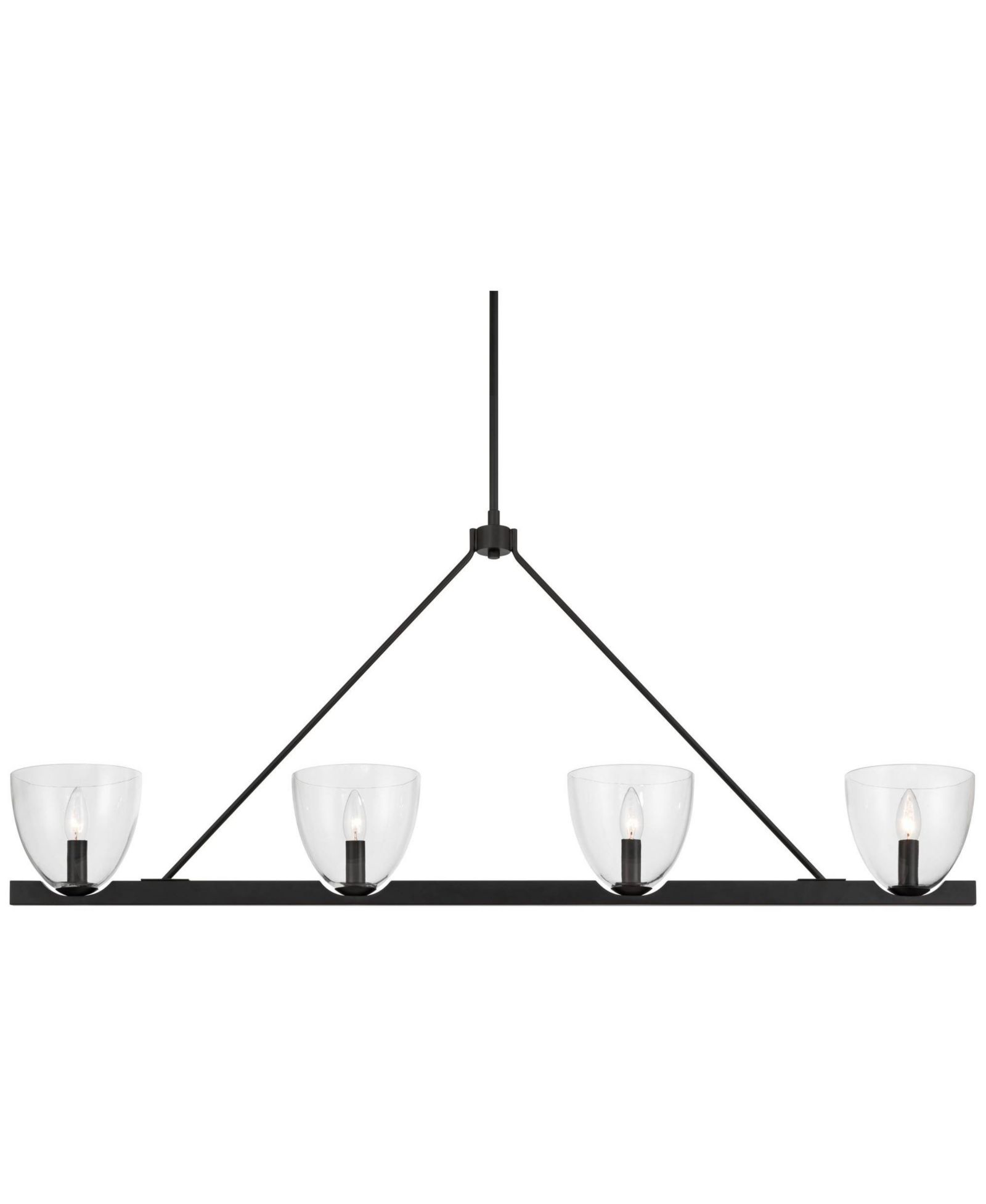Possini Euro Design линейная люстра Ardea 47" с 4 лампами