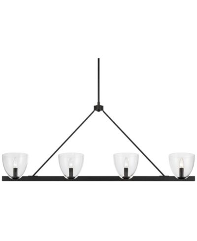 Possini Euro Design линейная люстра Ardea 47" с 4 лампами