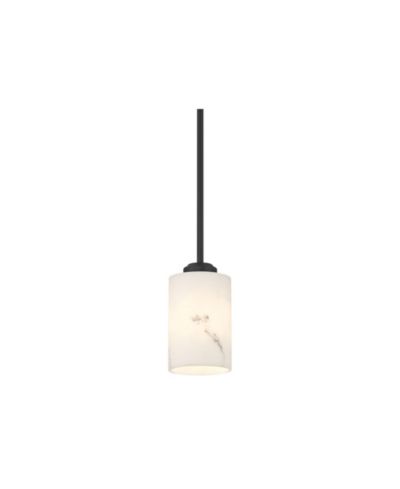 Светильник Possini Euro Design Stoker 5" Wide Faux Alabaster Mini Pendant