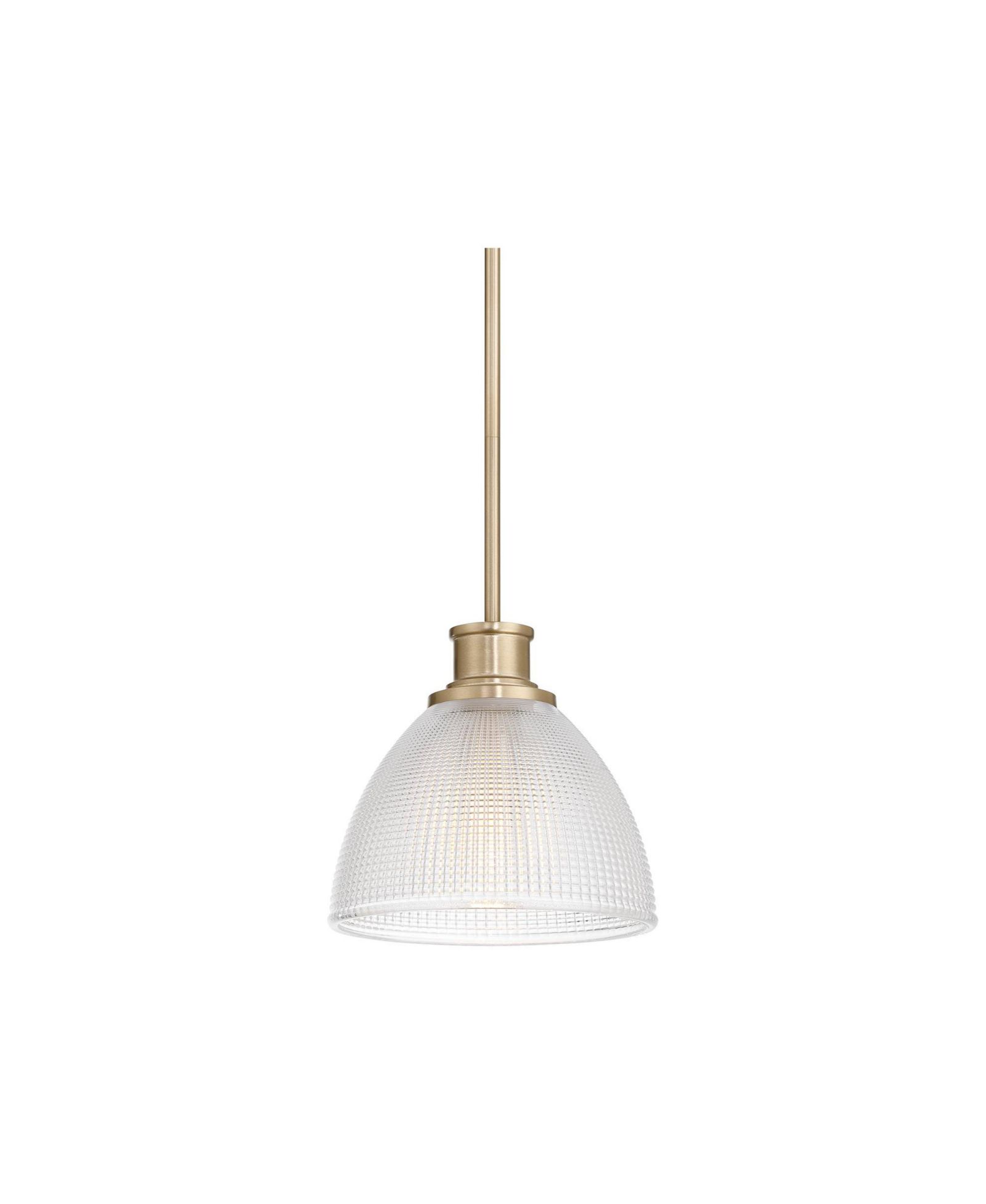 Мини-подвесной светильник Possini Euro Design из латуни и винтажного стекла, 10"W
