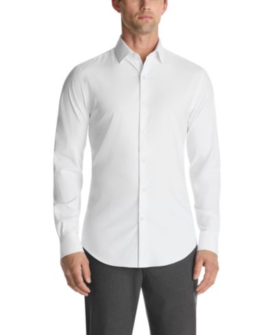 Мужская рубашка Tommy Hilfiger Solid Spread Collar Dress