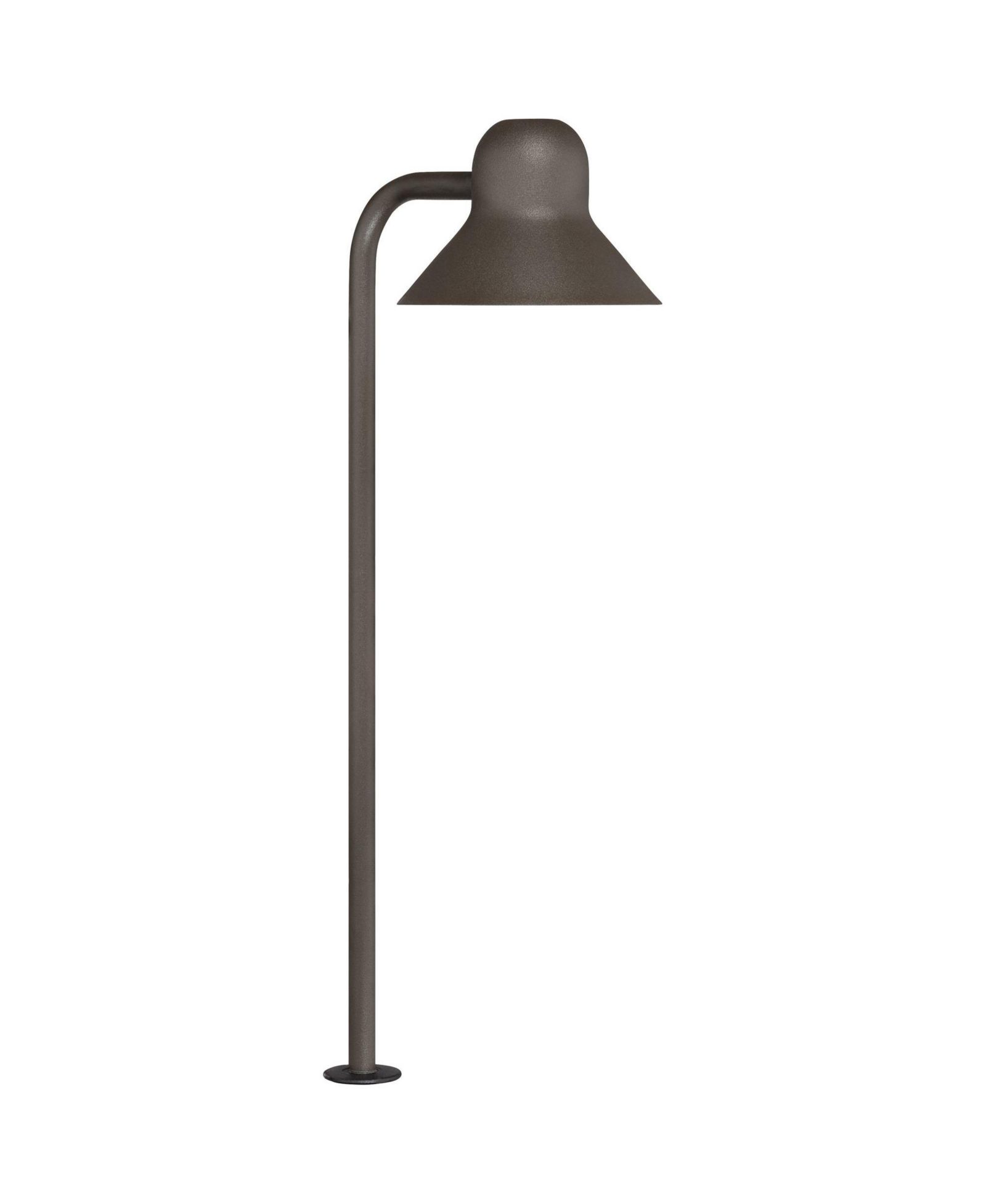 John Timberland Jayce High Modern Outdoor Landscape Path Light Porch House LED Bulb Finish Metal Shade