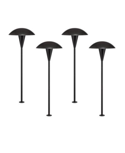 Набор садовых светильников John Timberland Mushroom High Mid Century Modern, 4 шт. LED