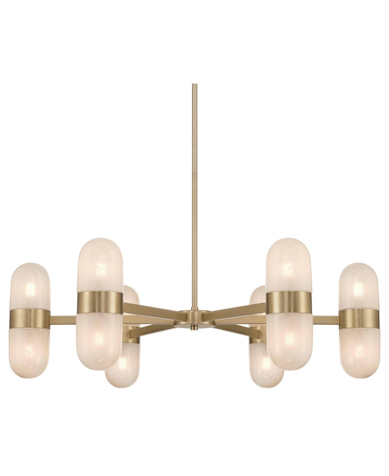 Люстра Possini Euro Design Reiter 32" Wide Matte Brass 12-Light