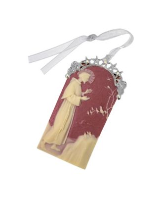 Подвеска Symbols of Faith St. Francis of Assisi, серебристый цвет и кристаллы