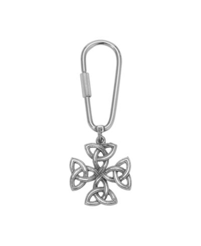 Брелок Symbols of Faith Silver Tone Celtic Trinity