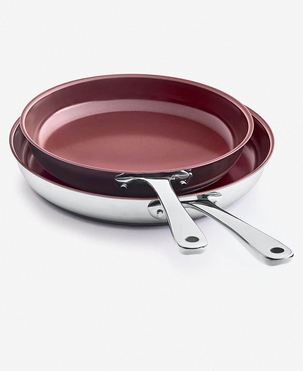 The Cellar Stainless-Steel Nonstick 2-Piece Frypan Set, Macy's Exclusive