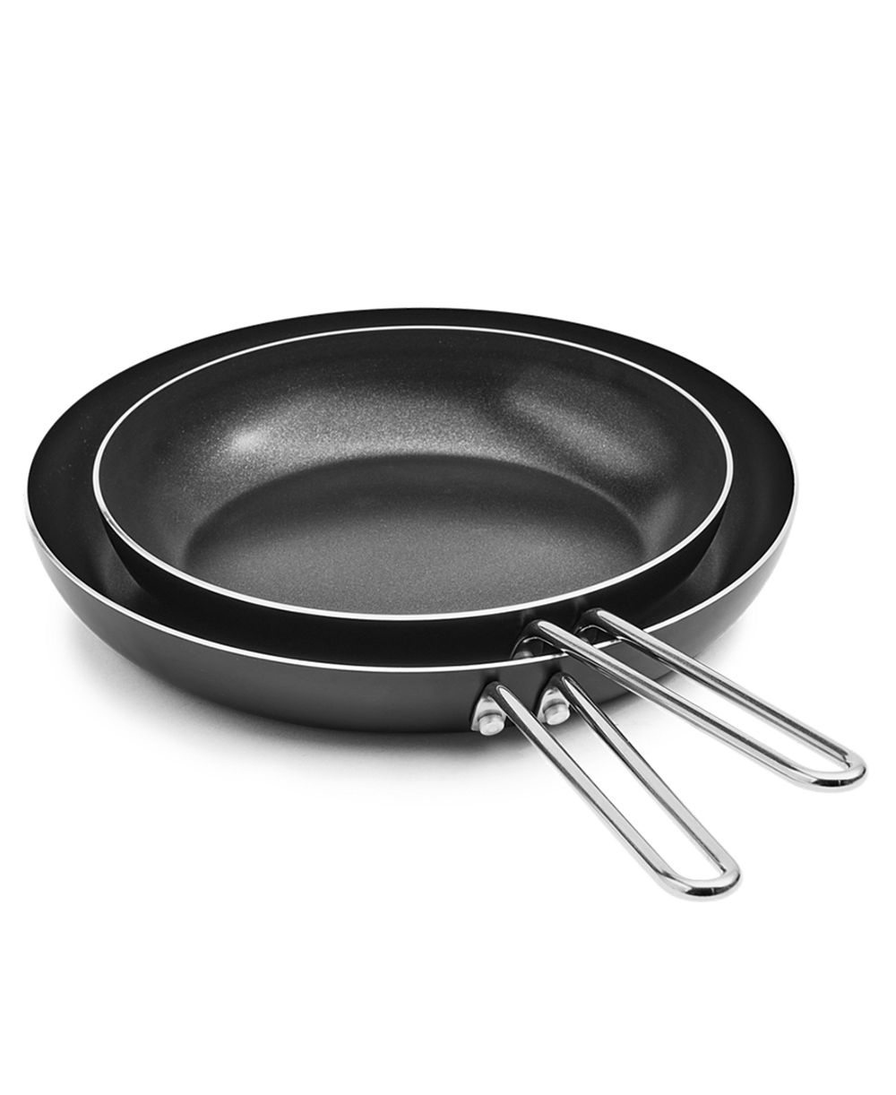Arch Studio Nonstick Aluminum 2-Piece Frypan Set, Macy's Exclusive