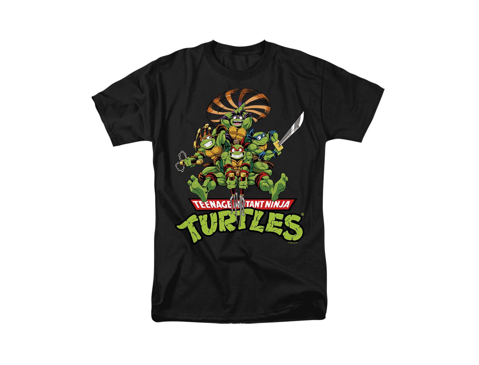 Logovision Мужская футболка TMNT Manga Turtles