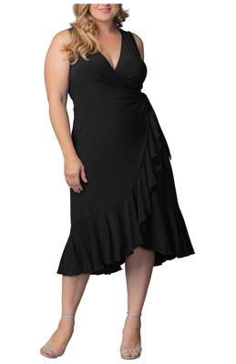 Kiyonna платье женское Plus Size Laguna Sleeveless Wrap