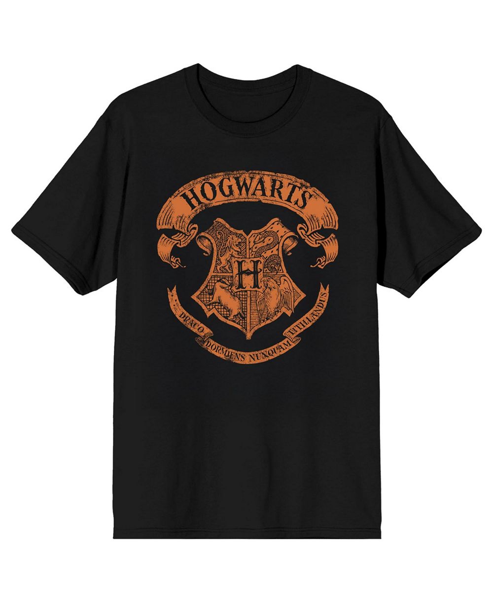 Harry Potter Мужская футболка с официальным гербом Hogwarts