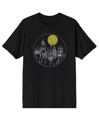 Мужская футболка Harry Potter Hogwarts First Year с подкладкой и круглым вырезом, короткий рукав
