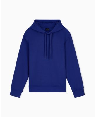 A|X Armani Exchange Men's Jacquard All Over Logo Hoodie Sweatshirt