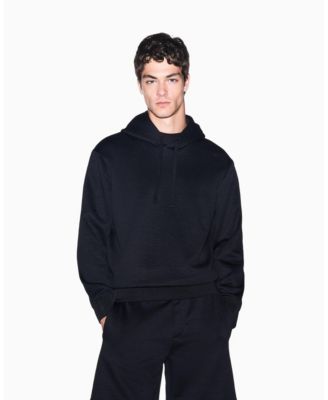 A|X Armani Exchange Мужской худи с логотипом jacquard