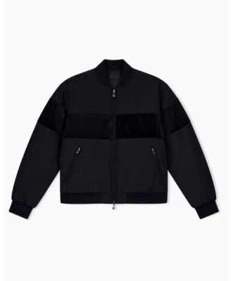 Мужской легкий бомбер A|X Armani Exchange с цветовым блоком