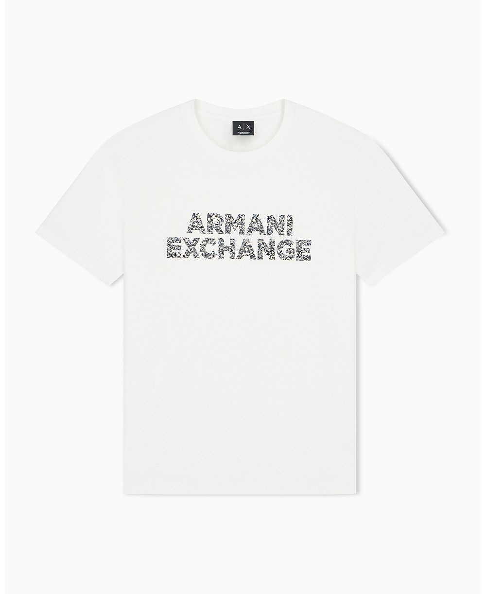 A|X Armani Exchange Мужская футболка с логотипом Regular Fit