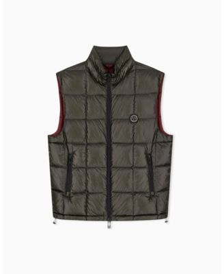 A|X Armani Exchange Мужской жилет из нейлона с металлическим блеском