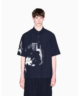 A|X Armani Exchange Men's Exposed Flower Shirt