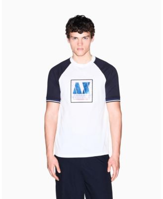 A|X Armani Exchange Мужская футболка с логотипом Color Block