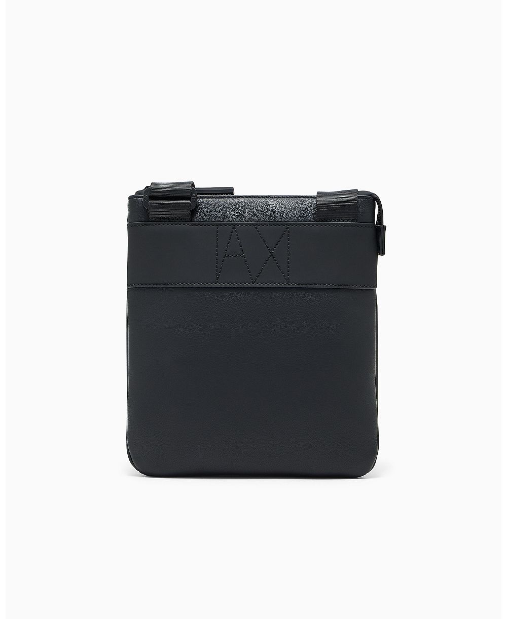 A|X Armani Exchange Men's Flat Crossbody Bag